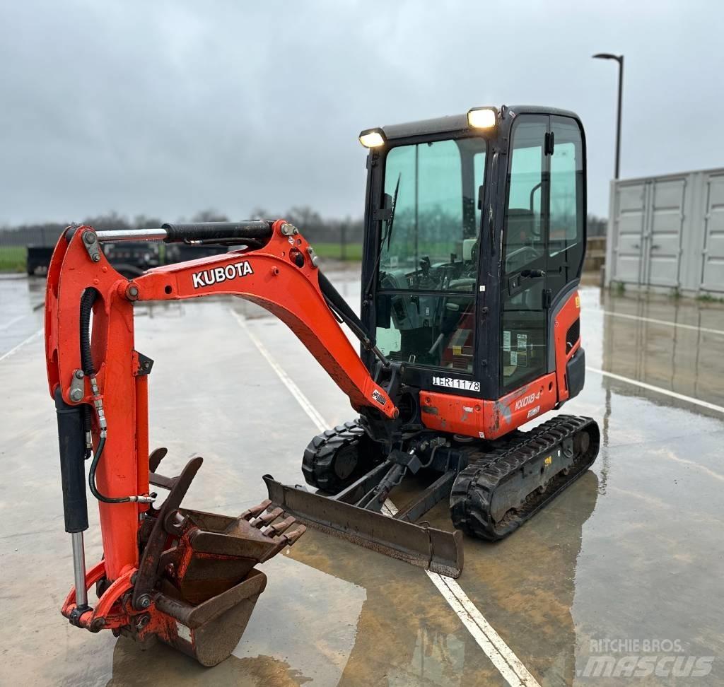 Kubota KX 018-4 Mini ekskavatoriai < 7 t