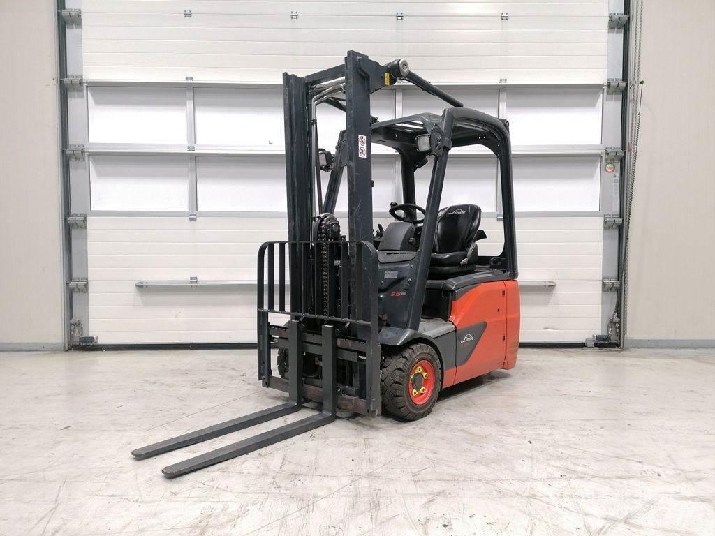 Linde E15-02 Elektriniai šakiniai krautuvai