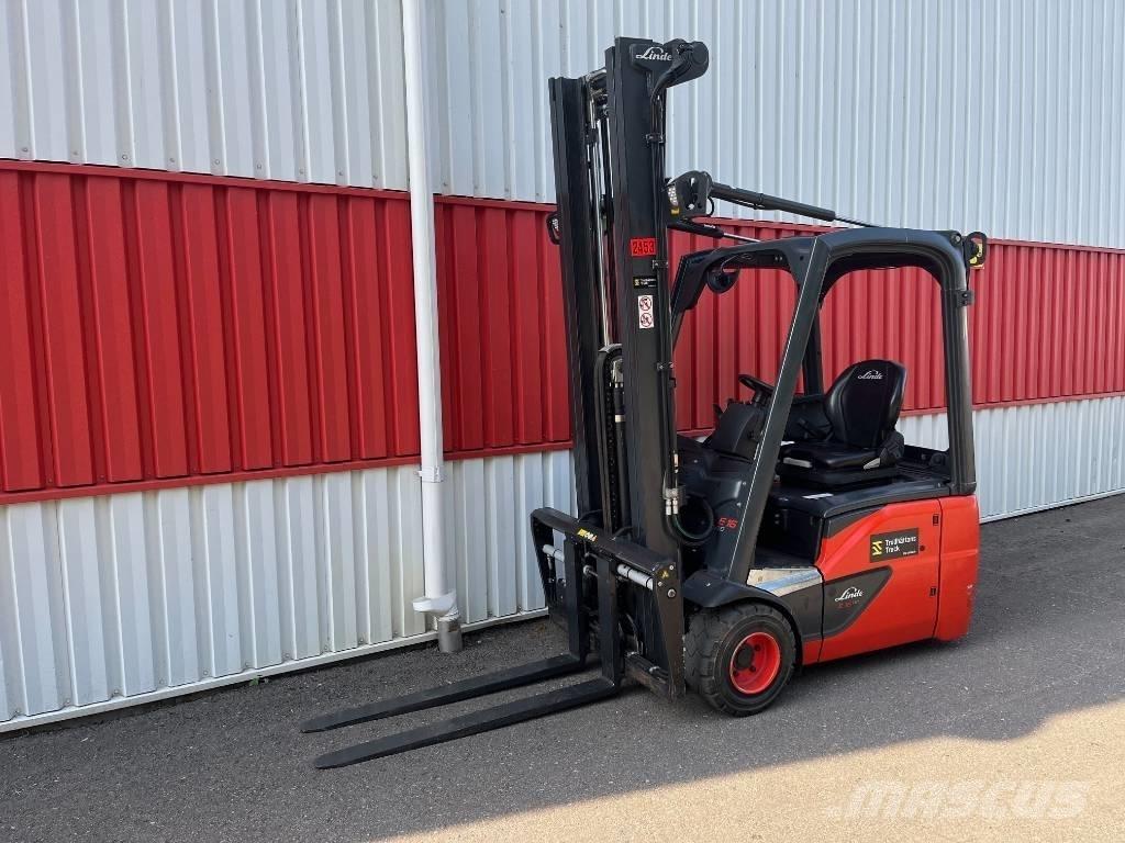 Linde E 16 C-02 Elektriniai šakiniai krautuvai