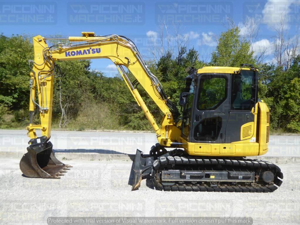 Komatsu PC88MR-11 Vidutinės galios ekskavatoriai 7-12 t