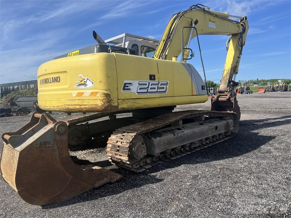 New Holland E 265 B Vikšriniai ekskavatoriai
