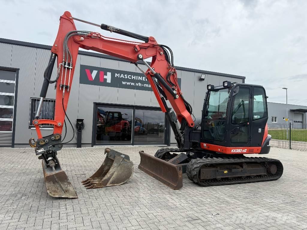Kubota KX 080-4 Vidutinės galios ekskavatoriai 7-12 t
