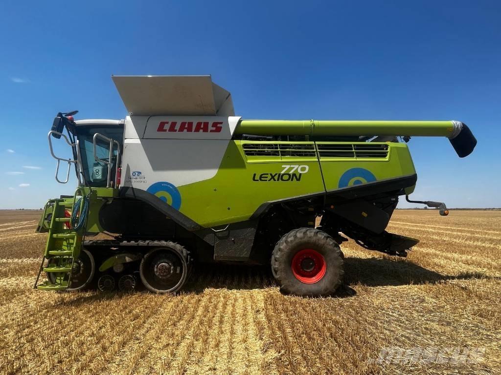 CLAAS Lexion 770 TT Derliaus nuėmimo kombainai