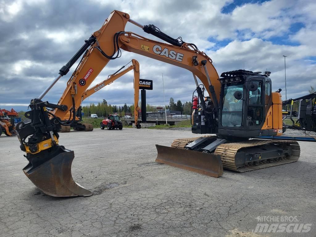 CASE CX 145 D SR Vikšriniai ekskavatoriai