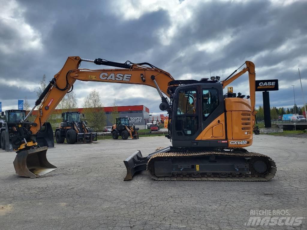 CASE CX 145 D SR Vikšriniai ekskavatoriai