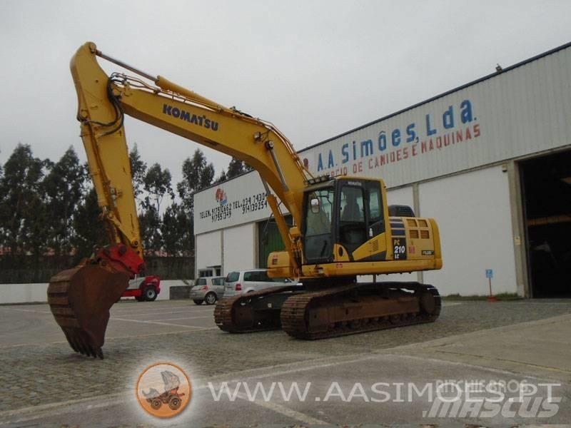 Komatsu 210 LC 10 Vikšriniai ekskavatoriai
