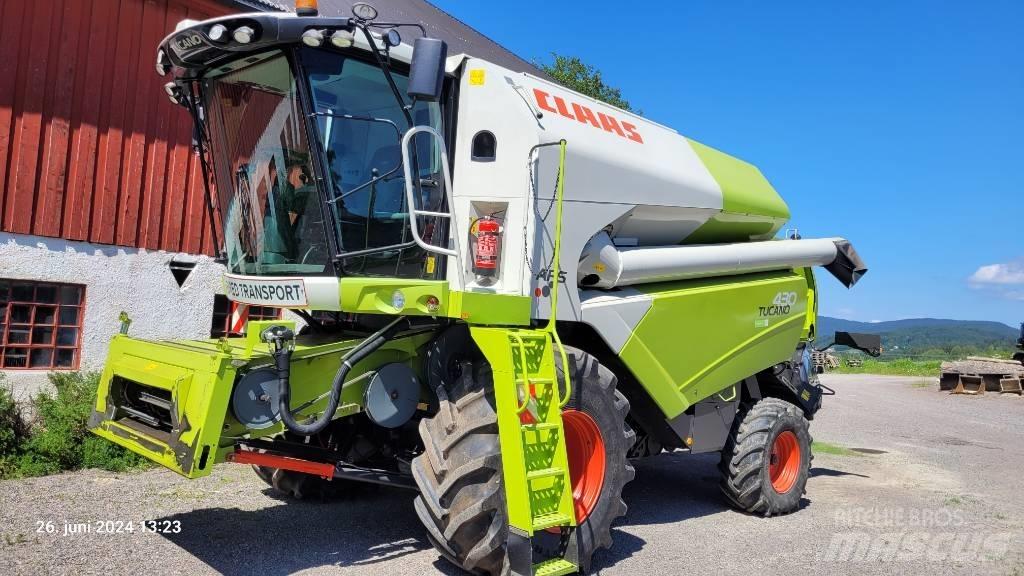 CLAAS Tucano 430 Derliaus nuėmimo kombainai