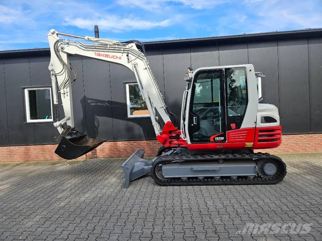 Takeuchi TB 290 Vidutinės galios ekskavatoriai 7-12 t