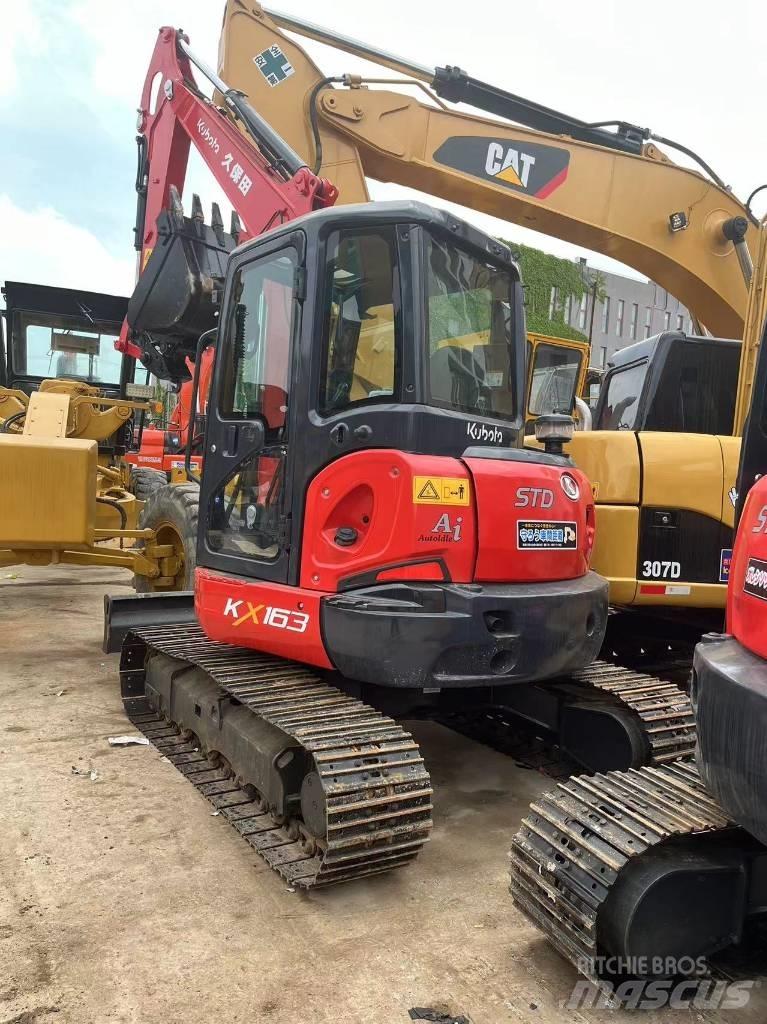 Kubota KX 163 Vidutinės galios ekskavatoriai 7-12 t