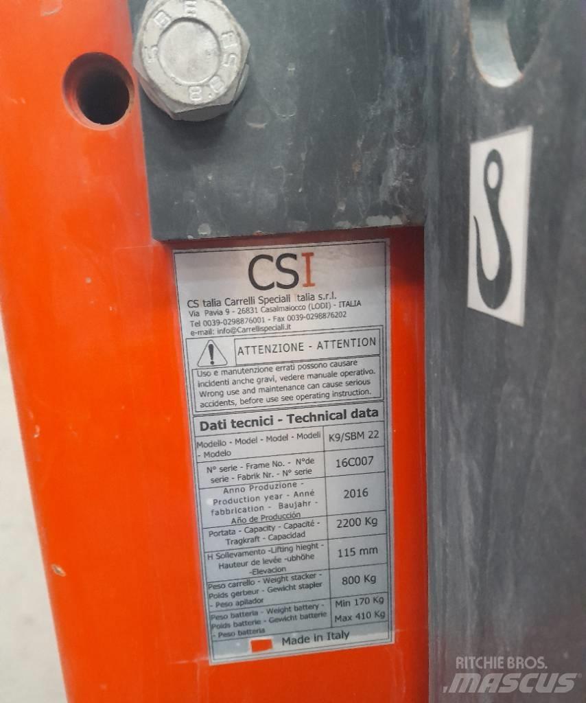 CSI k9 Mažų aukščių keltuvai