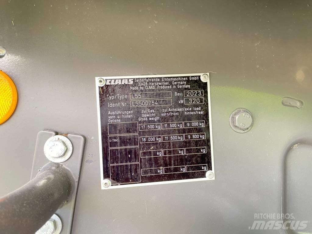 CLAAS TRION 750 Derliaus nuėmimo kombainai