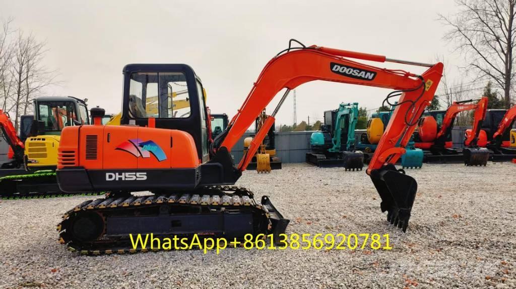 Doosan DH 55 Mini ekskavatoriai < 7 t