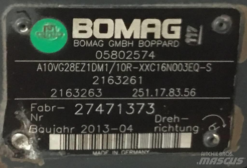 Bomag A10VG28 Hidraulikos įrenginiai