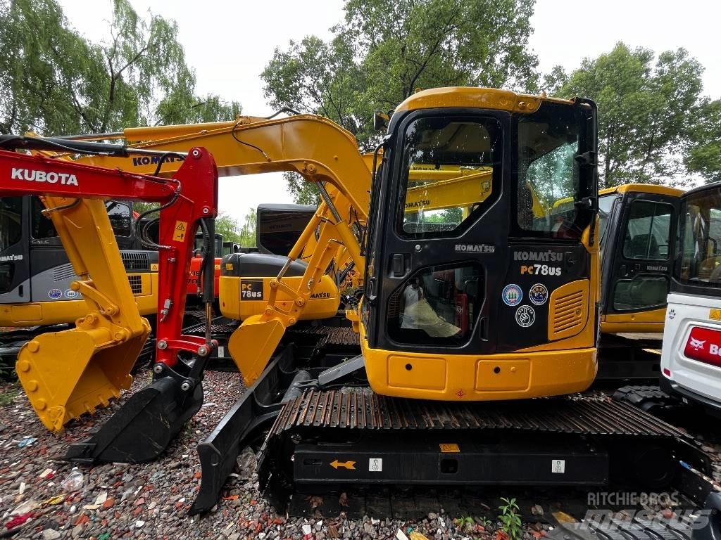 Komatsu PC78US-8 Vikšriniai ekskavatoriai