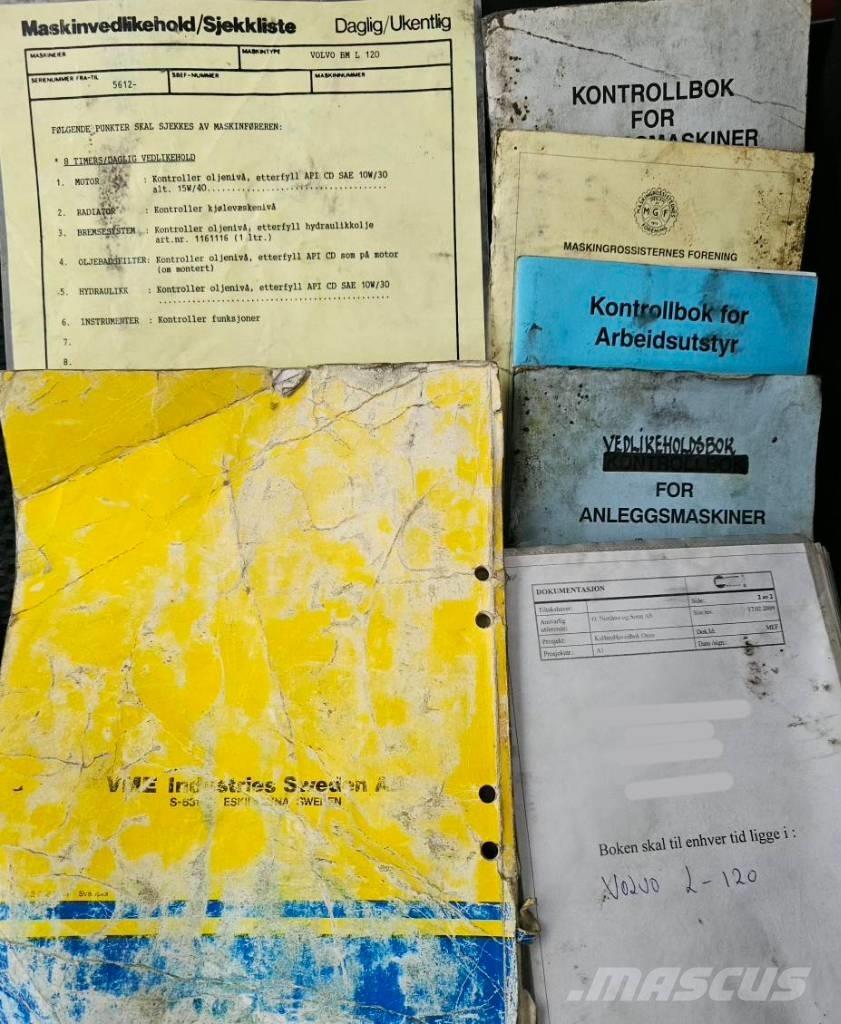 Volvo L 120 Naudoti ratiniai krautuvai