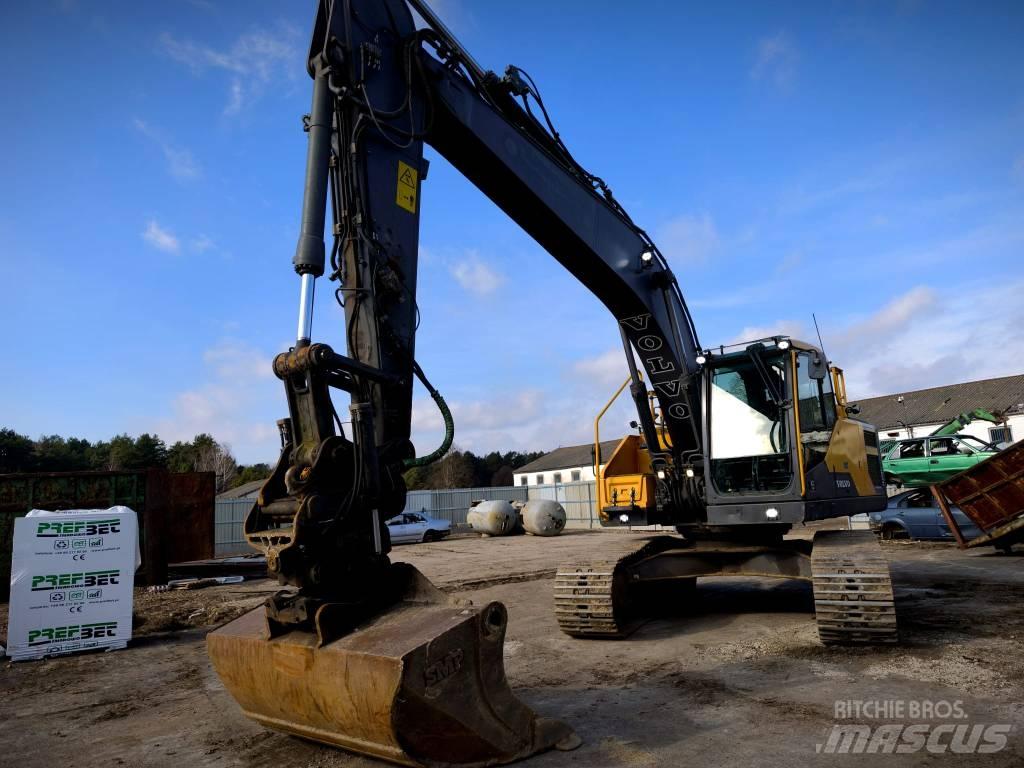 Volvo EC220EL Vikšriniai ekskavatoriai