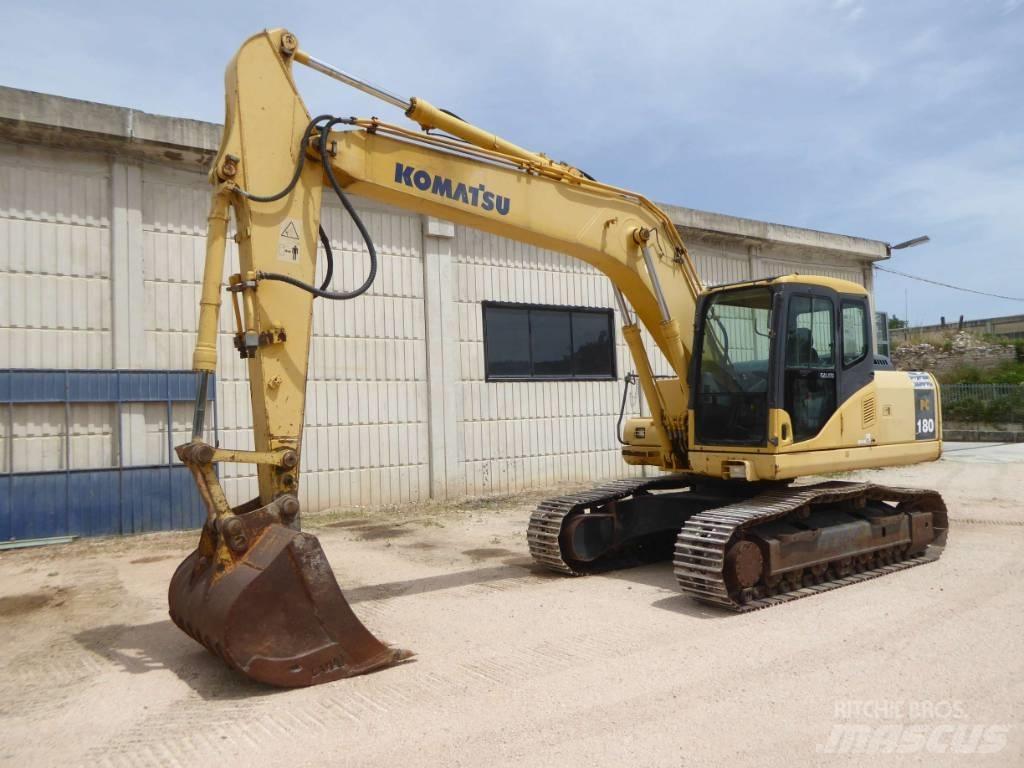 Komatsu PC180NLC-7K Vikšriniai ekskavatoriai