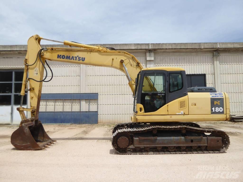 Komatsu PC180NLC-7K Vikšriniai ekskavatoriai