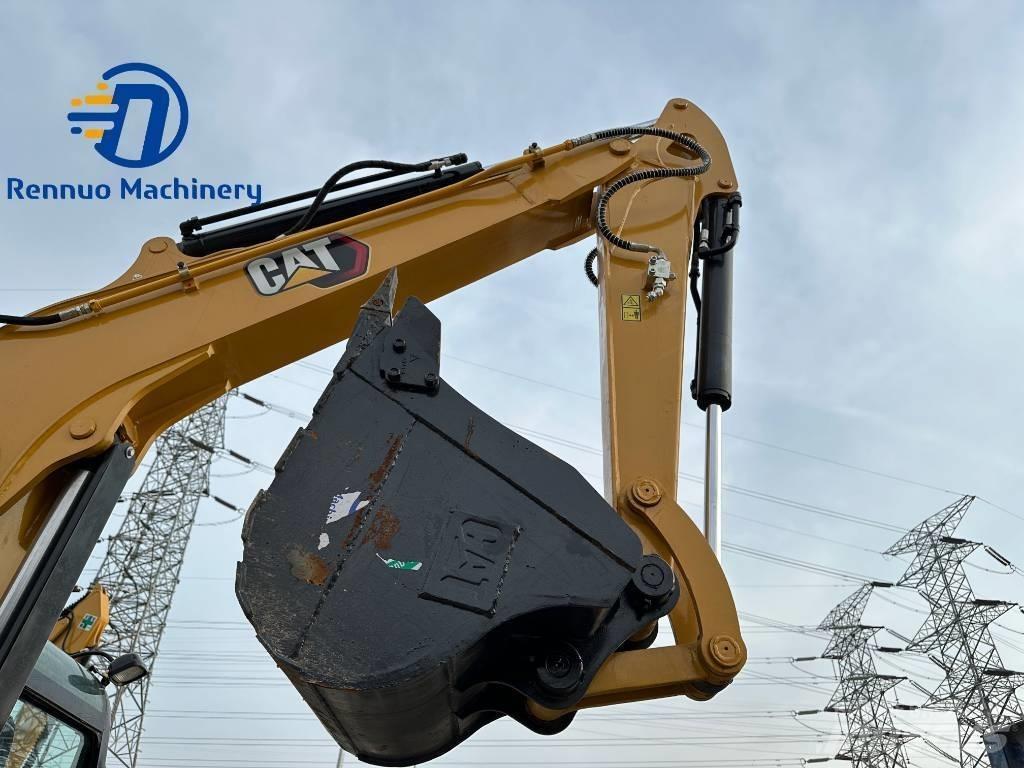 CAT 306E with rubber Mini ekskavatoriai < 7 t