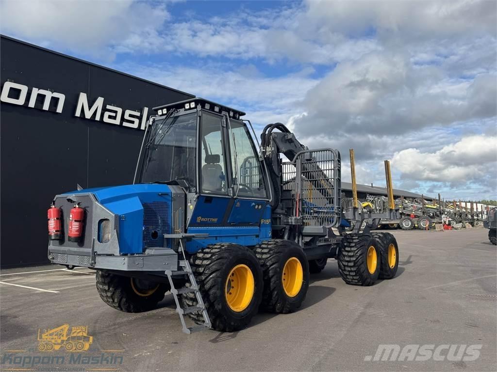 Rottne F15E Naudoti miškovežiai (Forvarderiai)