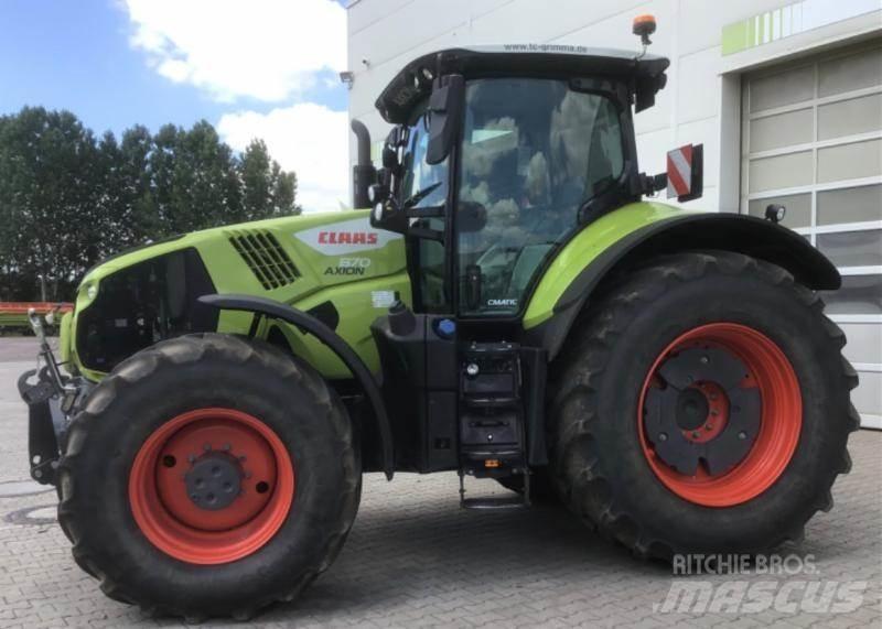 CLAAS AXION 870 Traktoriai