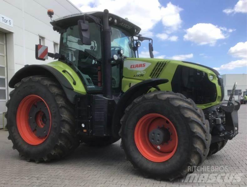 CLAAS AXION 870 Traktoriai