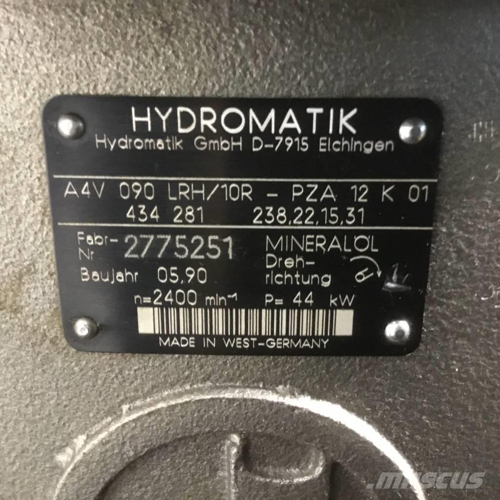 Hydromatik A4V090 Hidraulikos įrenginiai
