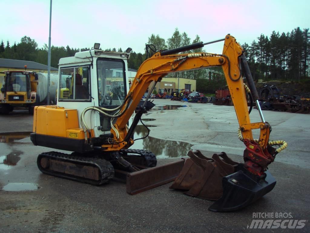 Hanix N 350-2 Mini ekskavatoriai < 7 t