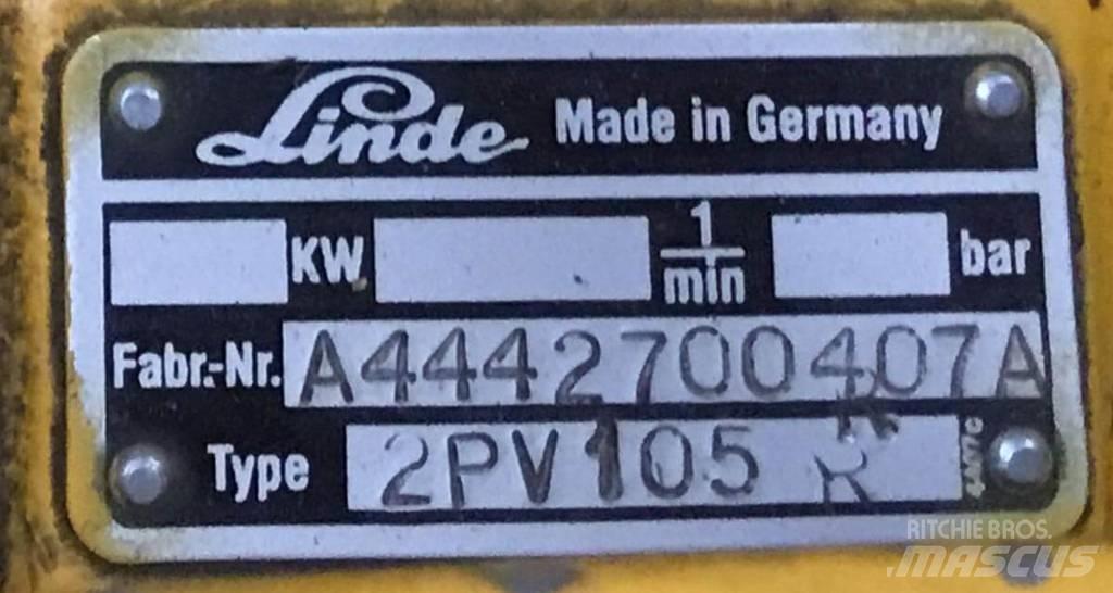 Linde 2PV105R Hidraulikos įrenginiai