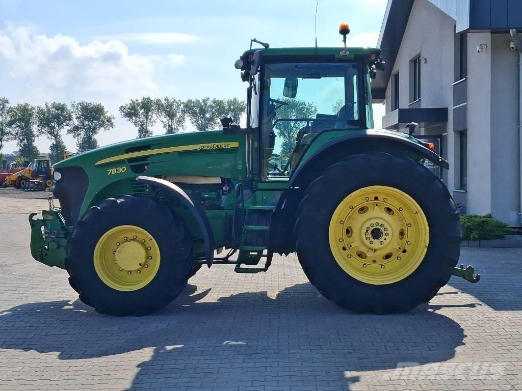 John Deere 7830 TLS Traktoriai