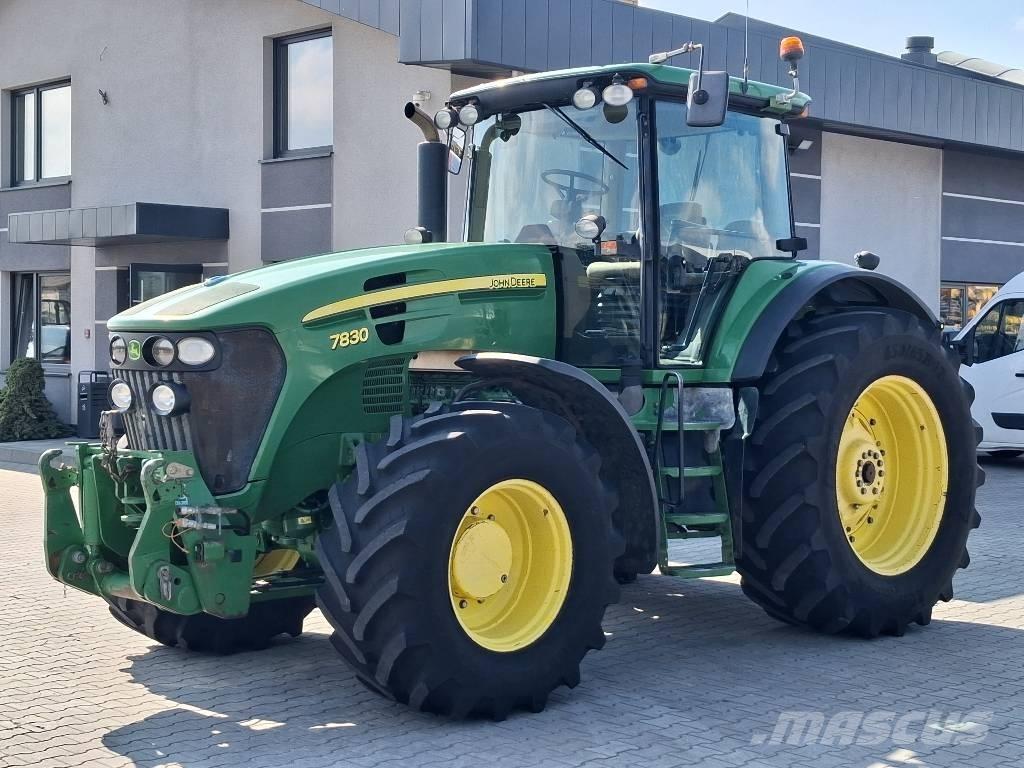 John Deere 7830 TLS Traktoriai