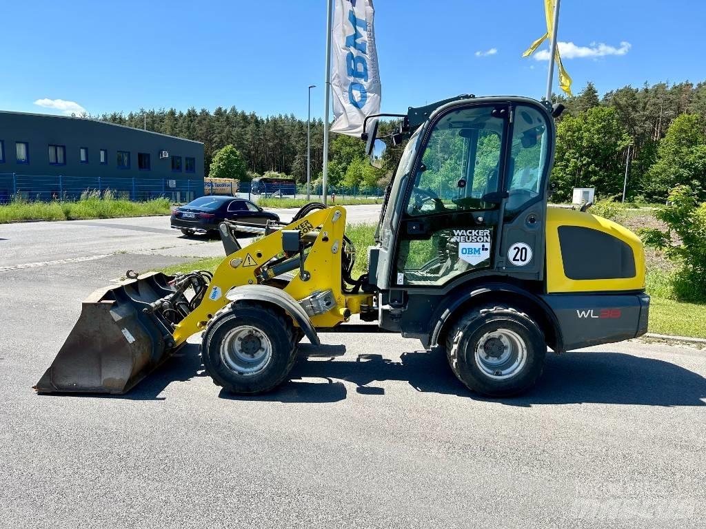 Wacker WL 38 Naudoti ratiniai krautuvai