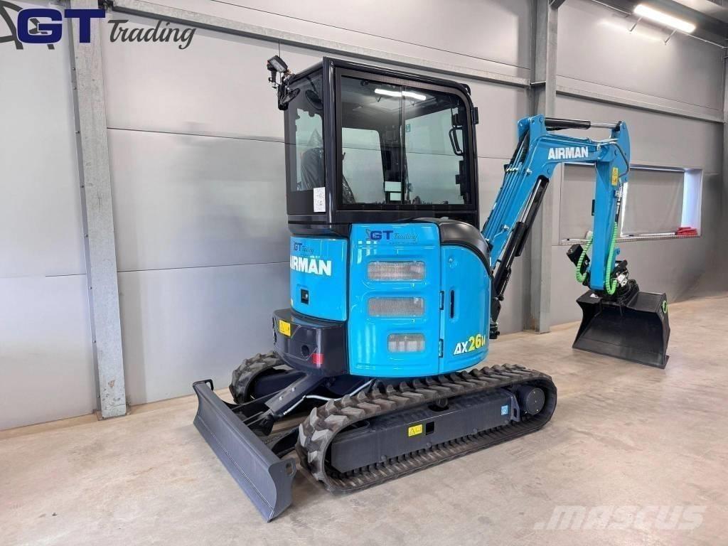 Airman AX 26 U-7 Mini ekskavatoriai < 7 t