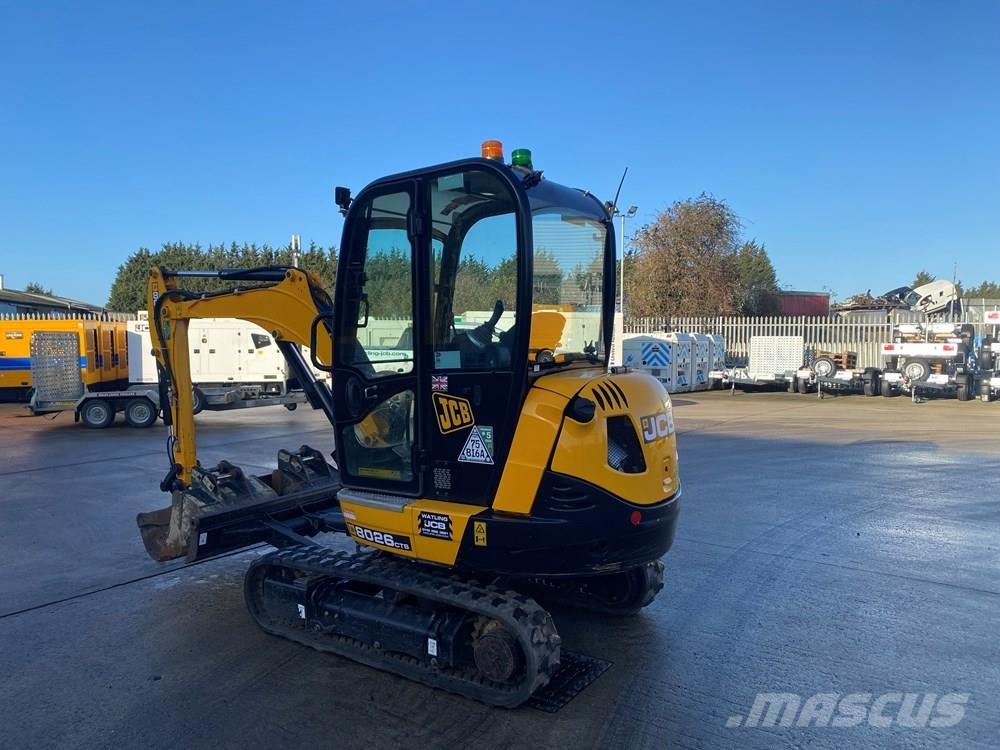 JCB 8026 Mini ekskavatoriai < 7 t