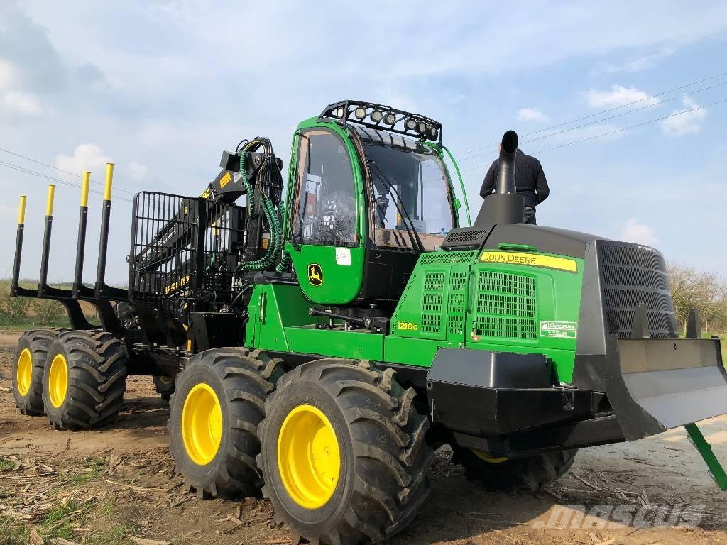 John Deere 1210 G Naudoti miškovežiai (Forvarderiai)