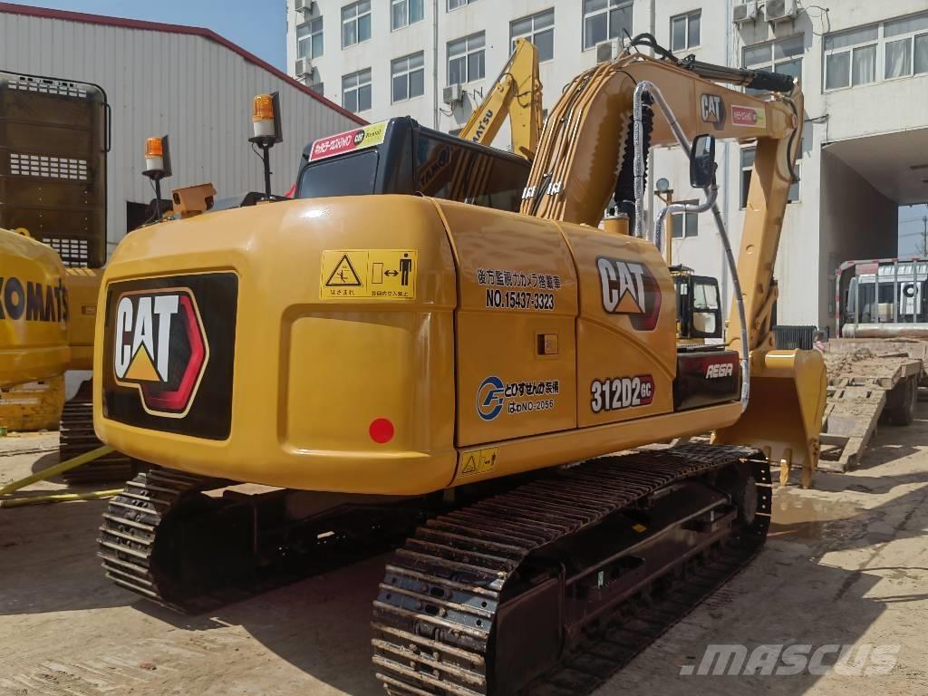 CAT 312 D Vikšriniai ekskavatoriai