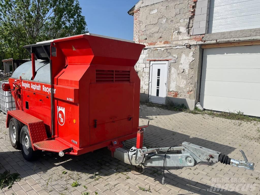 Bagela BA 7000F Asfalto perdirbimo technika