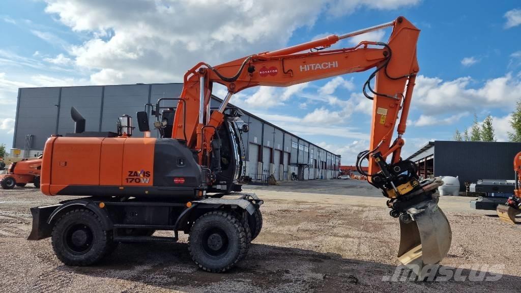 Hitachi ZX170W-5 2P Ratiniai ekskavatoriai