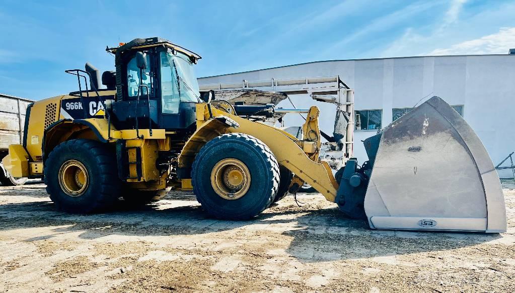 CAT 966K Naudoti ratiniai krautuvai