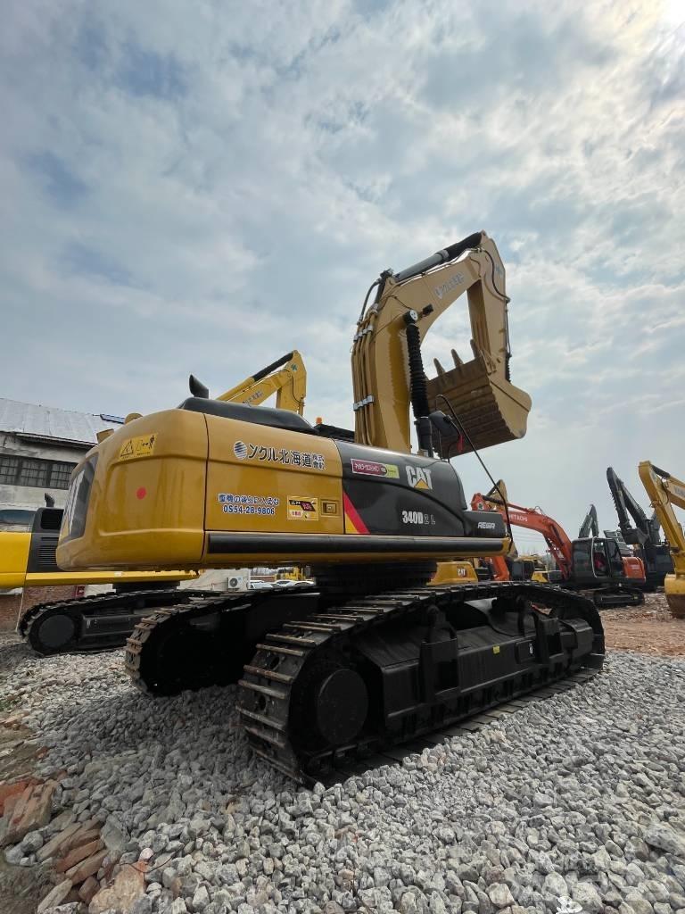 CAT 340 D L Vikšriniai ekskavatoriai