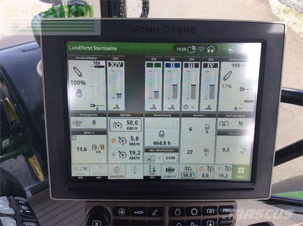 John Deere 6r 150 Traktoriai