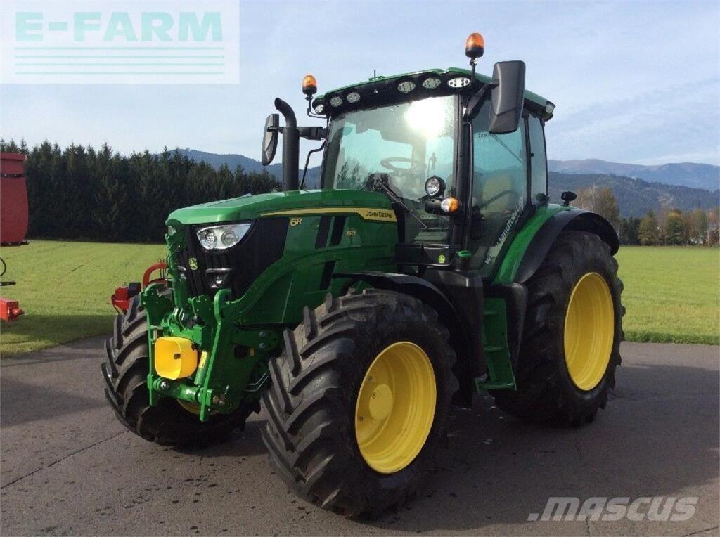 John Deere 6r 150 Traktoriai