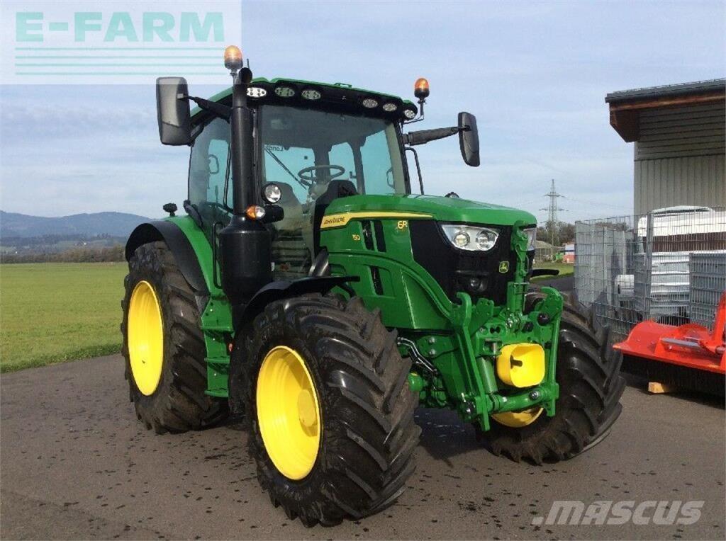 John Deere 6r 150 Traktoriai