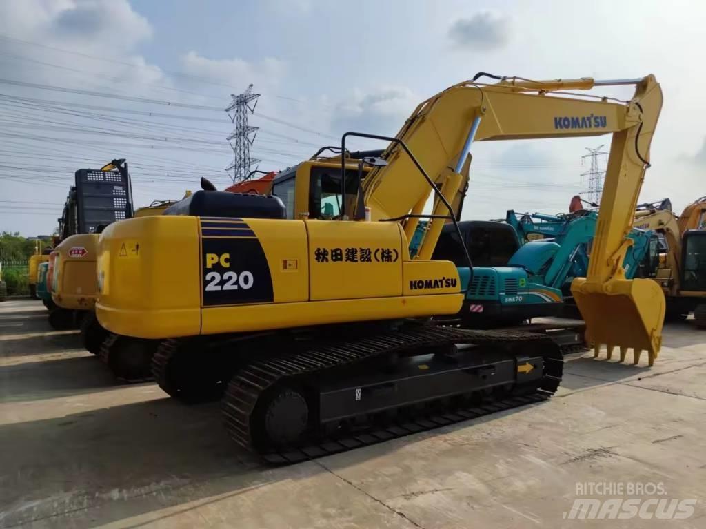Komatsu PC 220 Vikšriniai ekskavatoriai