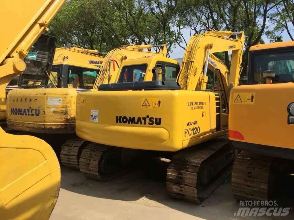 Komatsu PC 120 Vidutinės galios ekskavatoriai 7-12 t