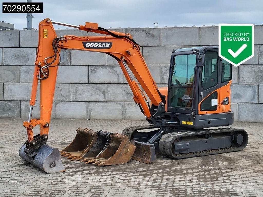 Doosan DX63-3 Mini ekskavatoriai < 7 t