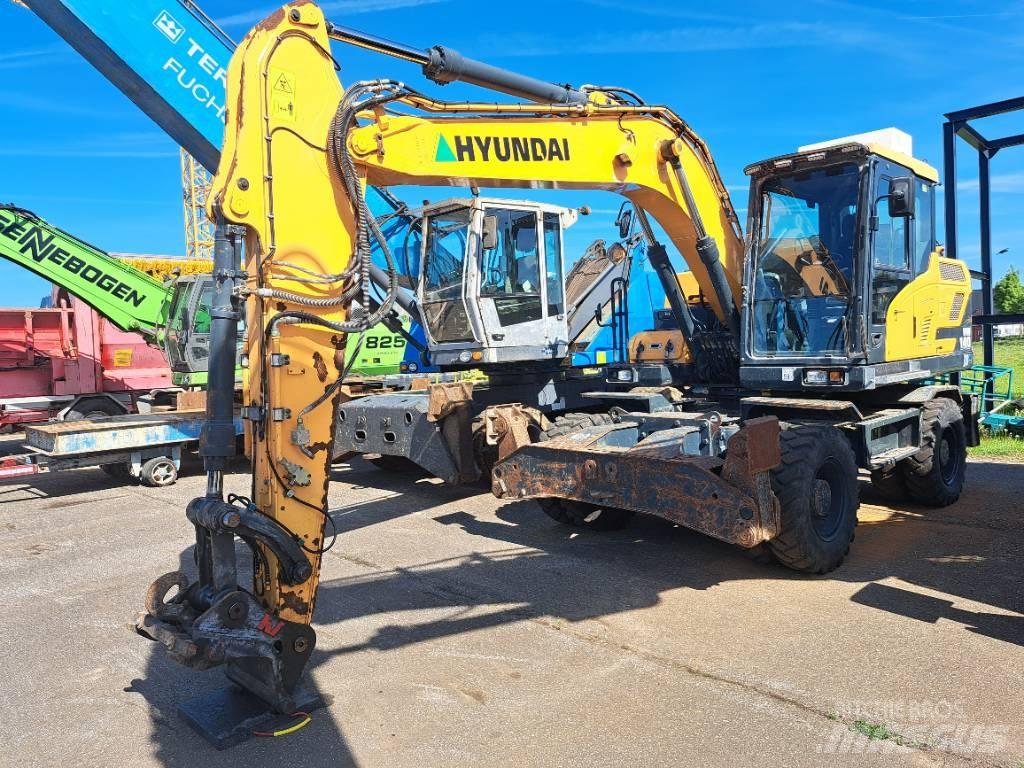 Hyundai HW140 Ratiniai ekskavatoriai
