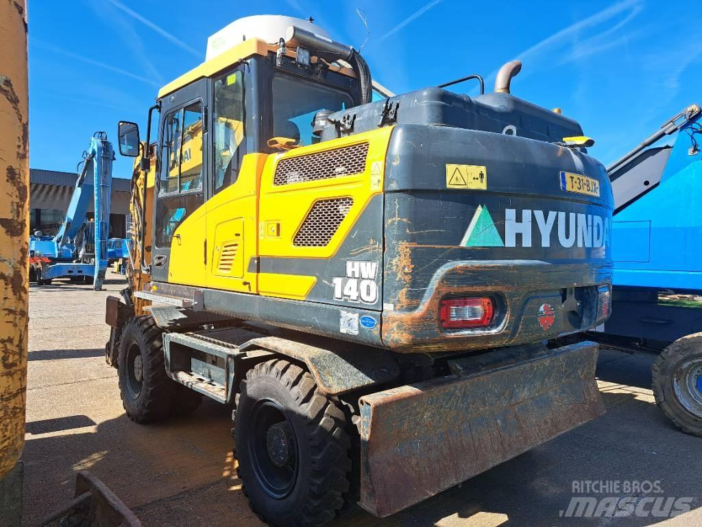 Hyundai HW140 Ratiniai ekskavatoriai