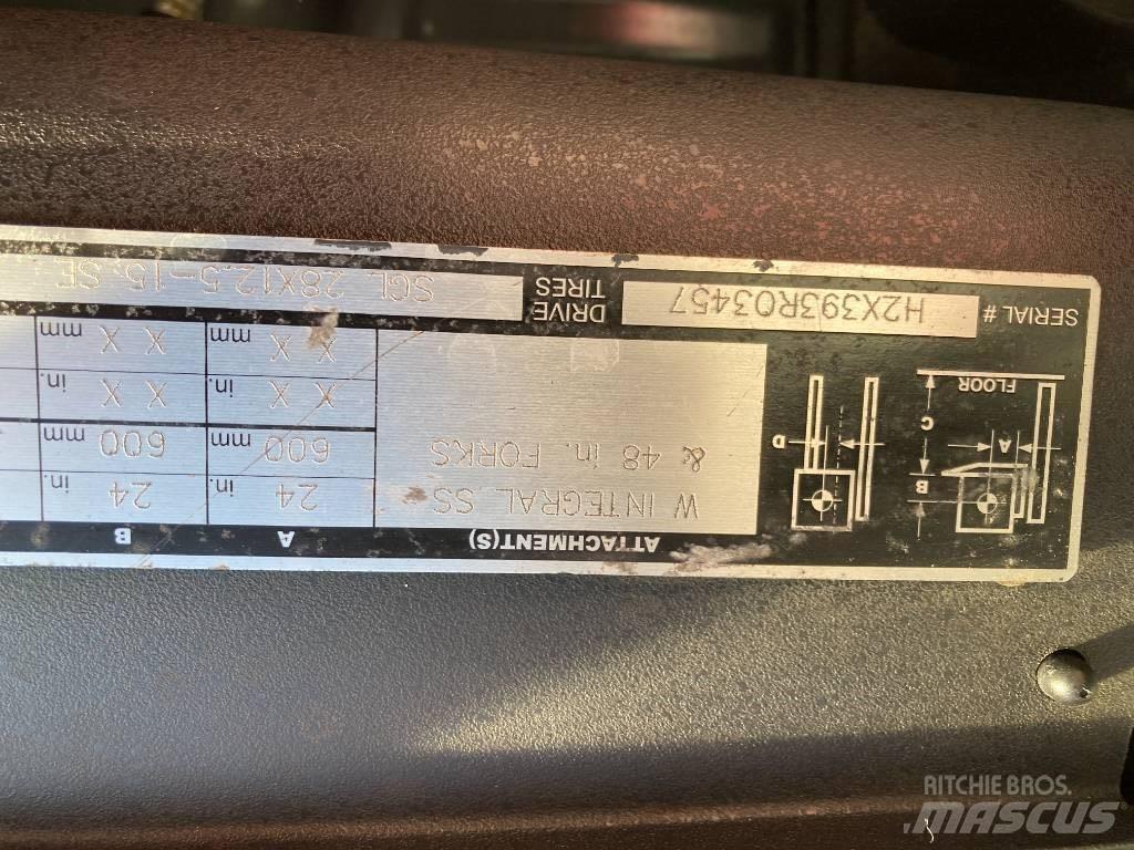 Linde H35D/393 Dyzeliniai krautuvai