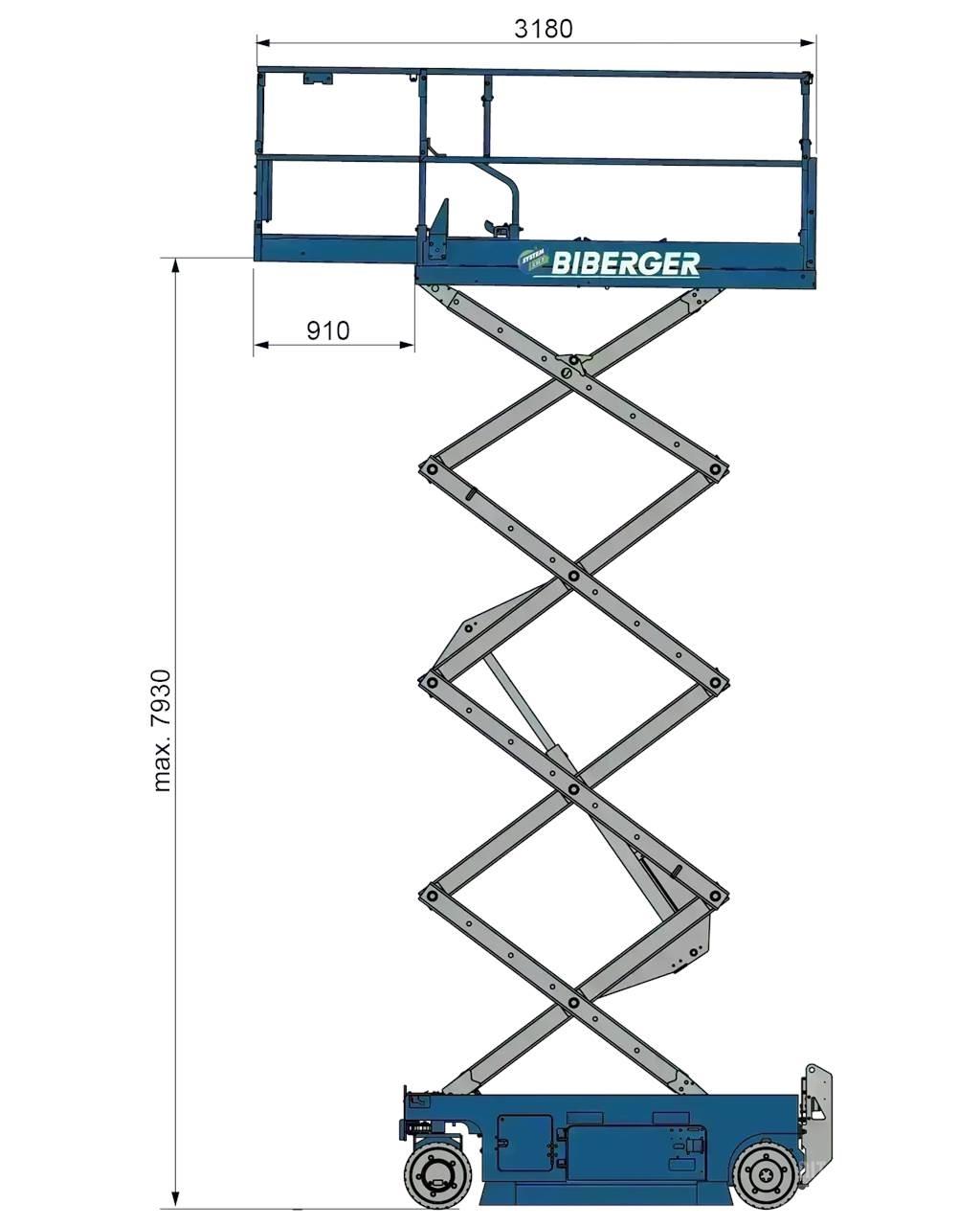 Genie GS 2632 Žirkliniai keltuvai